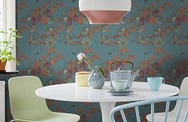 Обои 117080 фото в интерьере кухни превью