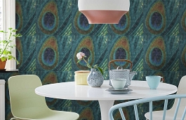 Обои 52724 фото в интерьере кухни превью