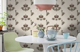 Обои 54855 фото в интерьере кухни превью