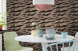 Обои 115002 фото в интерьере кухни превью