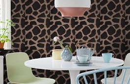 Обои 115004 фото в интерьере кухни превью