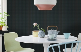 Обои 17114 фото в интерьере кухни превью