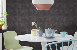 Обои 17310 фото в интерьере кухни превью