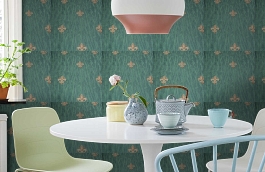 Обои 18160 фото в интерьере кухни превью