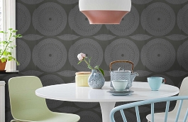 Обои 215021 фото в интерьере кухни превью