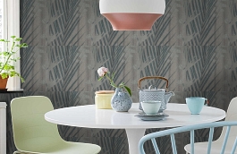 Обои 255003 фото в интерьере кухни превью