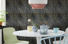 Обои 255006 фото в интерьере кухни превью