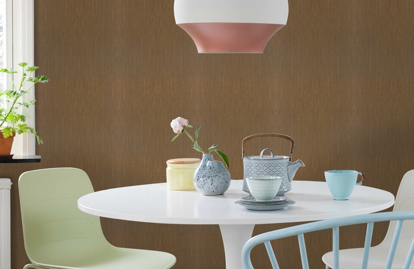 Обои 275020 фото в интерьере кухни