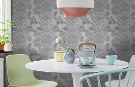 Обои 320005 фото в интерьере кухни превью