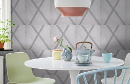 Обои 400010 фото в интерьере кухни превью