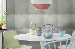 Обои 700001 фото в интерьере кухни превью