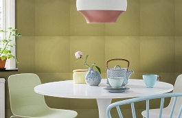 Обои 9760E2 фото в интерьере кухни превью