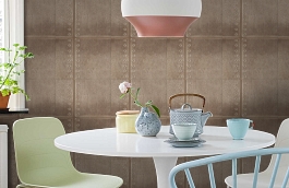 Обои HM17102 фото в интерьере кухни превью