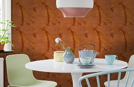 Обои SA300005 фото в интерьере кухни превью