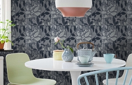 Обои VE165001 фото в интерьере кухни превью