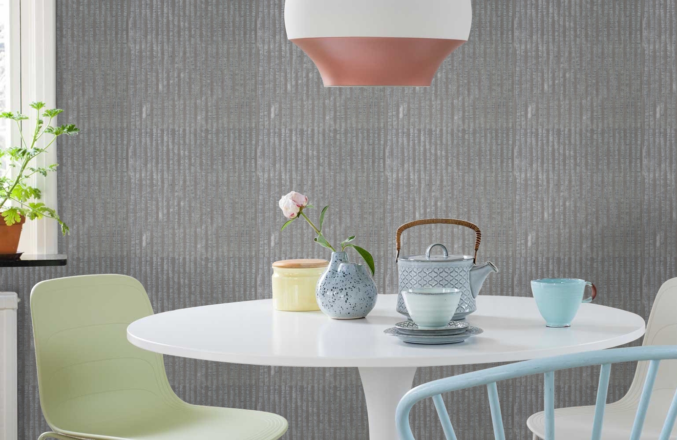 Обои VE165011 фото в интерьере кухни