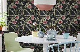 Обои 17711 фото в интерьере кухни превью