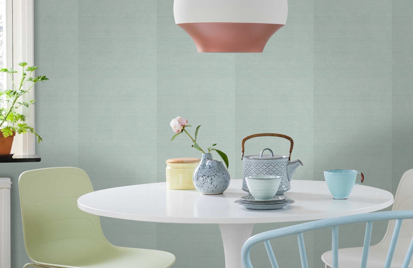 Обои 17762 фото в интерьере кухни