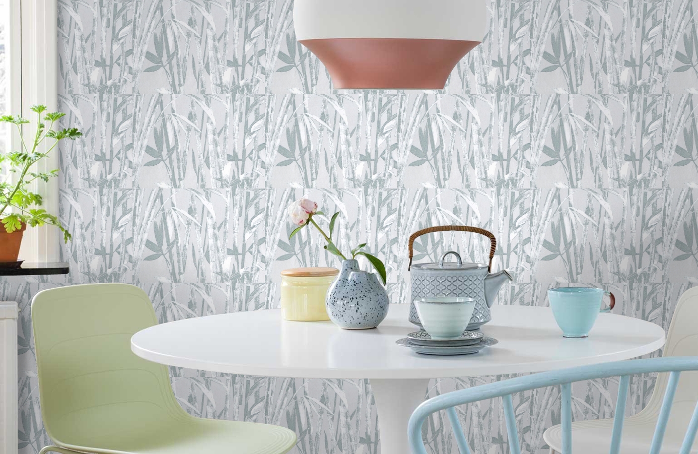 Обои 22123 фото в интерьере кухни