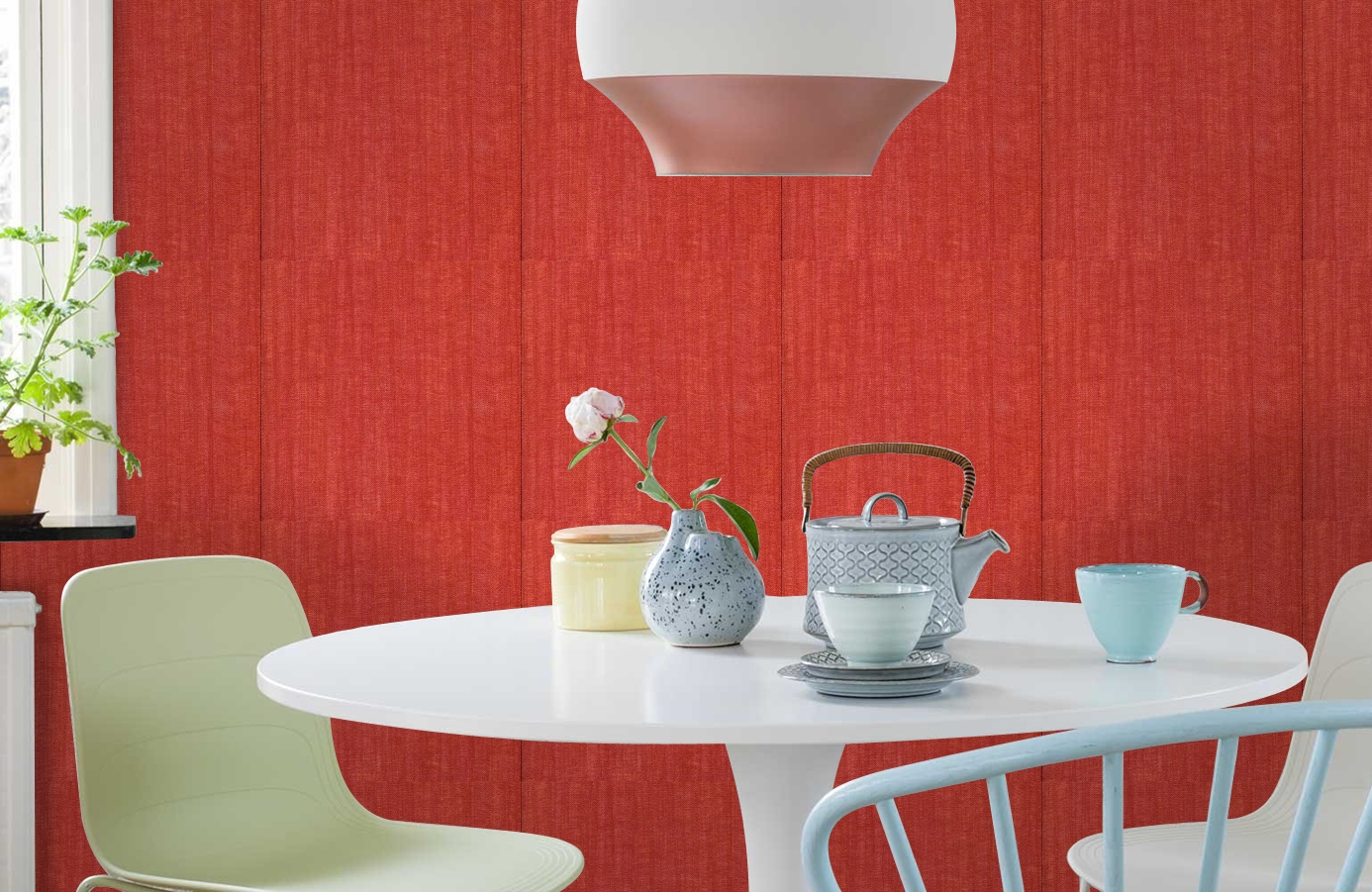 Обои 72400699 фото в интерьере кухни