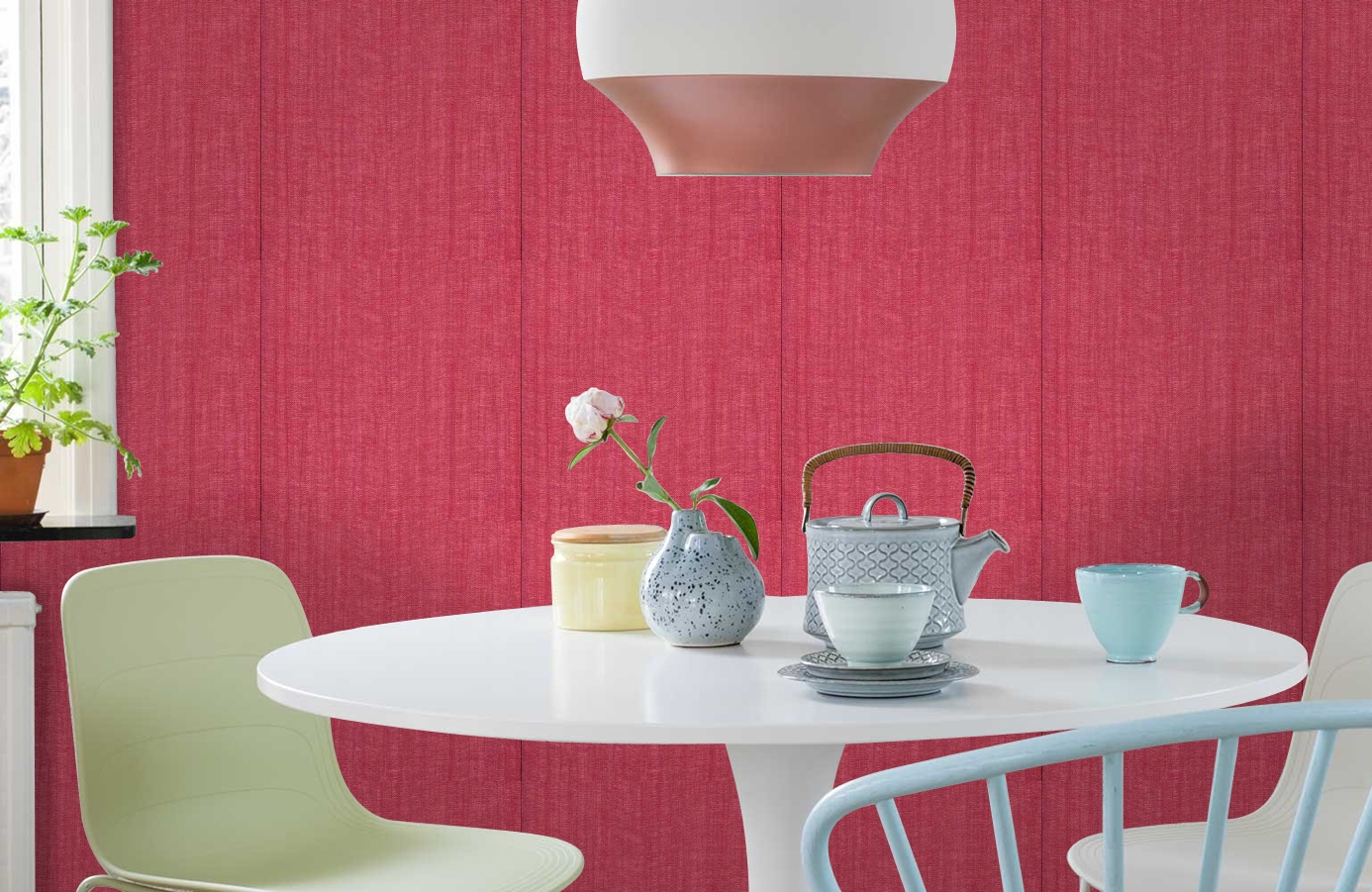 Обои 72401572 фото в интерьере кухни