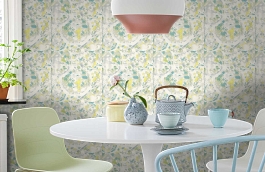 Обои 72420240 фото в интерьере кухни превью