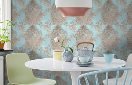 Обои 4245 фото в интерьере кухни превью