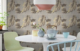 Обои 4334 фото в интерьере кухни превью