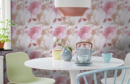 Обои 4338 фото в интерьере кухни превью