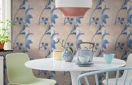 Обои 5845 фото в интерьере кухни превью