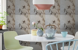 Обои 7421 фото в интерьере кухни превью