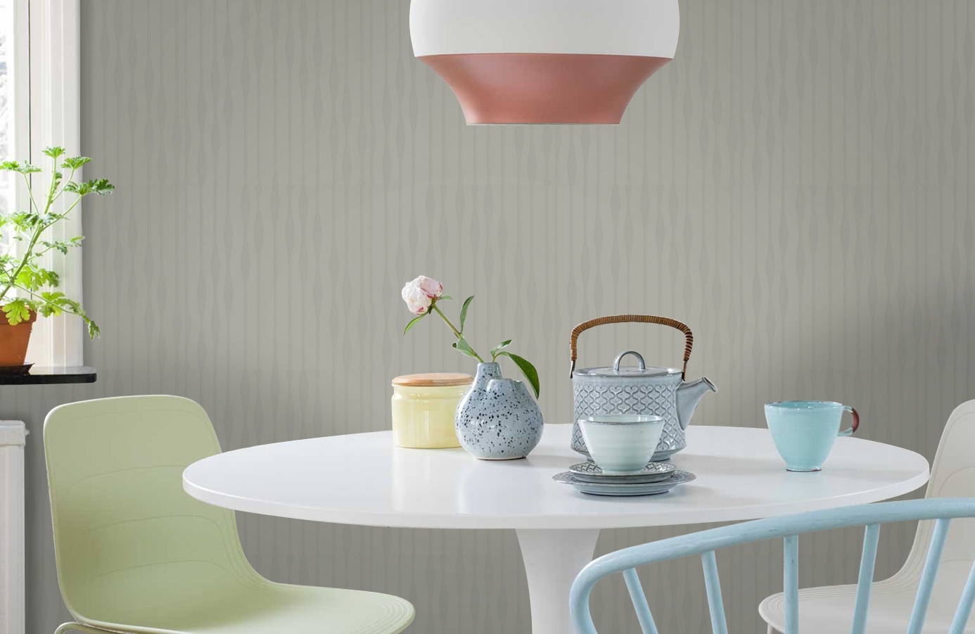 Обои Z90021 фото в интерьере кухни