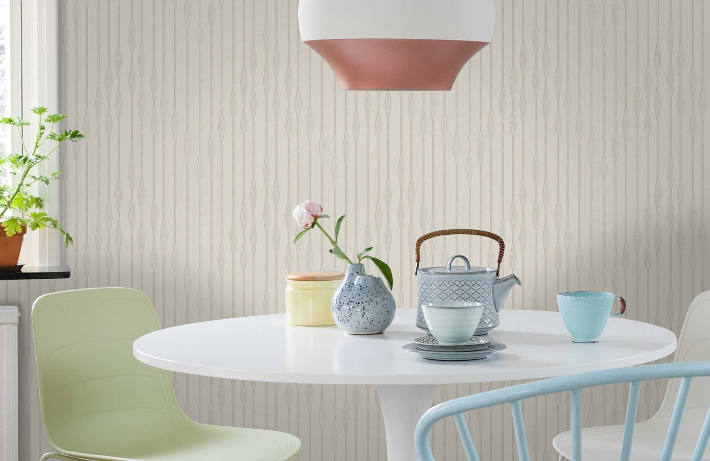 Обои Z90023 фото в интерьере кухни