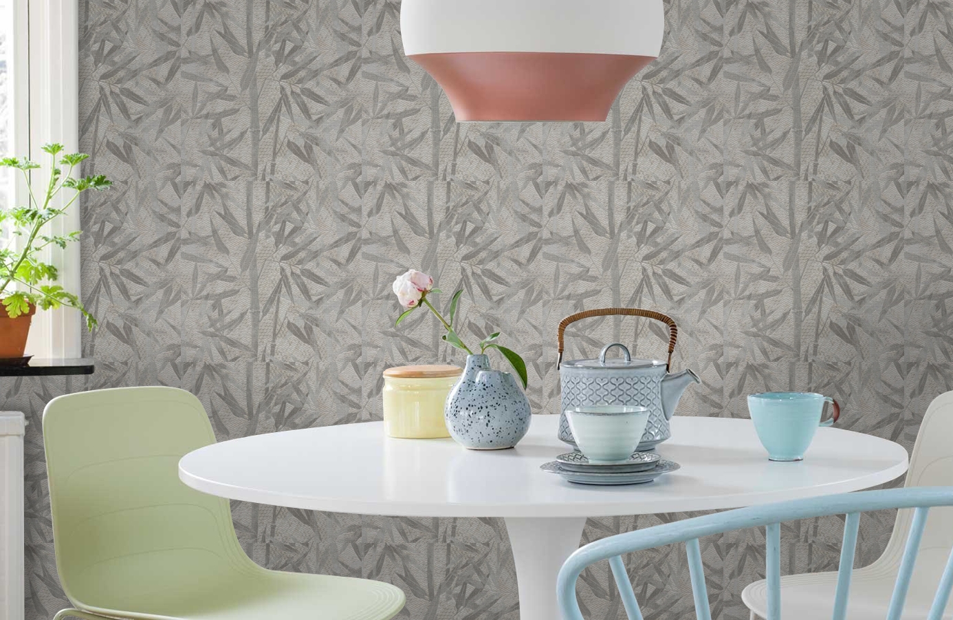 Обои Z90031 фото в интерьере кухни Обои Z90031 фото в интерьере кухни