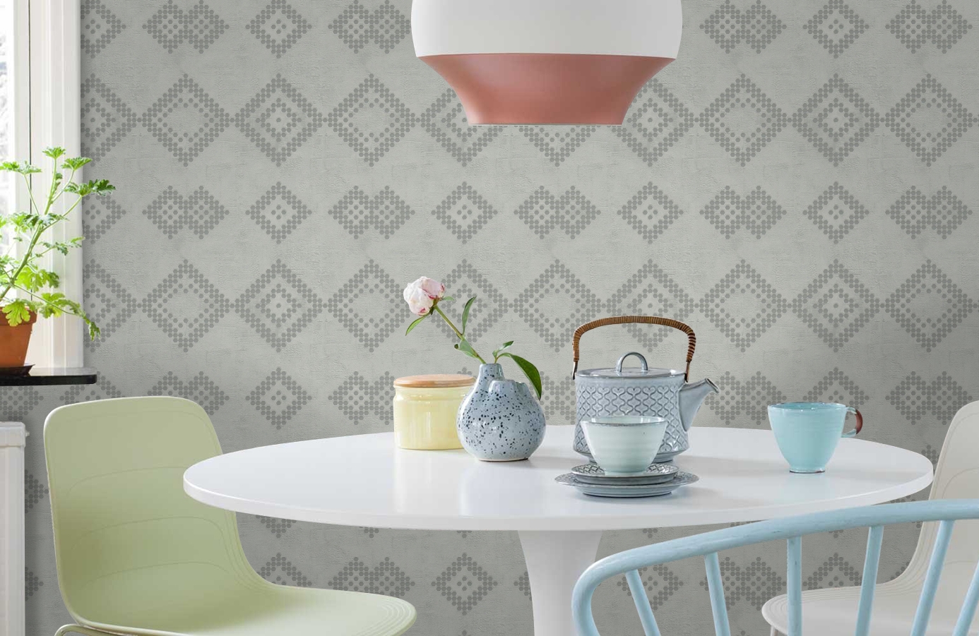 Обои Z90039 фото в интерьере кухни