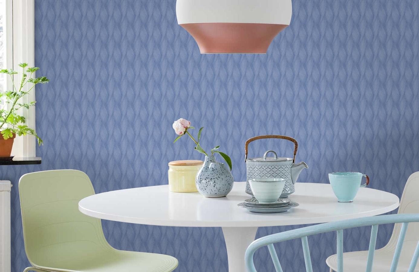 Обои Z90052 фото в интерьере кухни