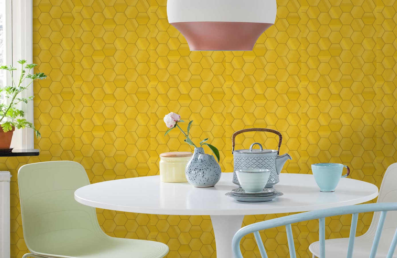 Обои Z12826 фото в интерьере кухни Обои Z12826 фото в интерьере кухни