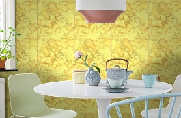 Обои 11 фото в интерьере кухни превью