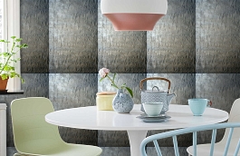 Обои 12 фото в интерьере кухни превью