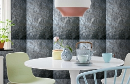 Обои 13 фото в интерьере кухни превью