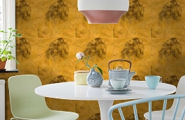 Обои 16 фото в интерьере кухни превью