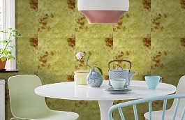 Обои 18 фото в интерьере кухни превью