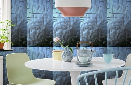 Обои 20 фото в интерьере кухни превью