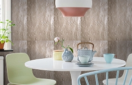 Обои 6 фото в интерьере кухни превью