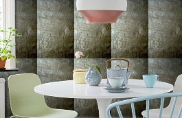 Обои 7 фото в интерьере кухни превью