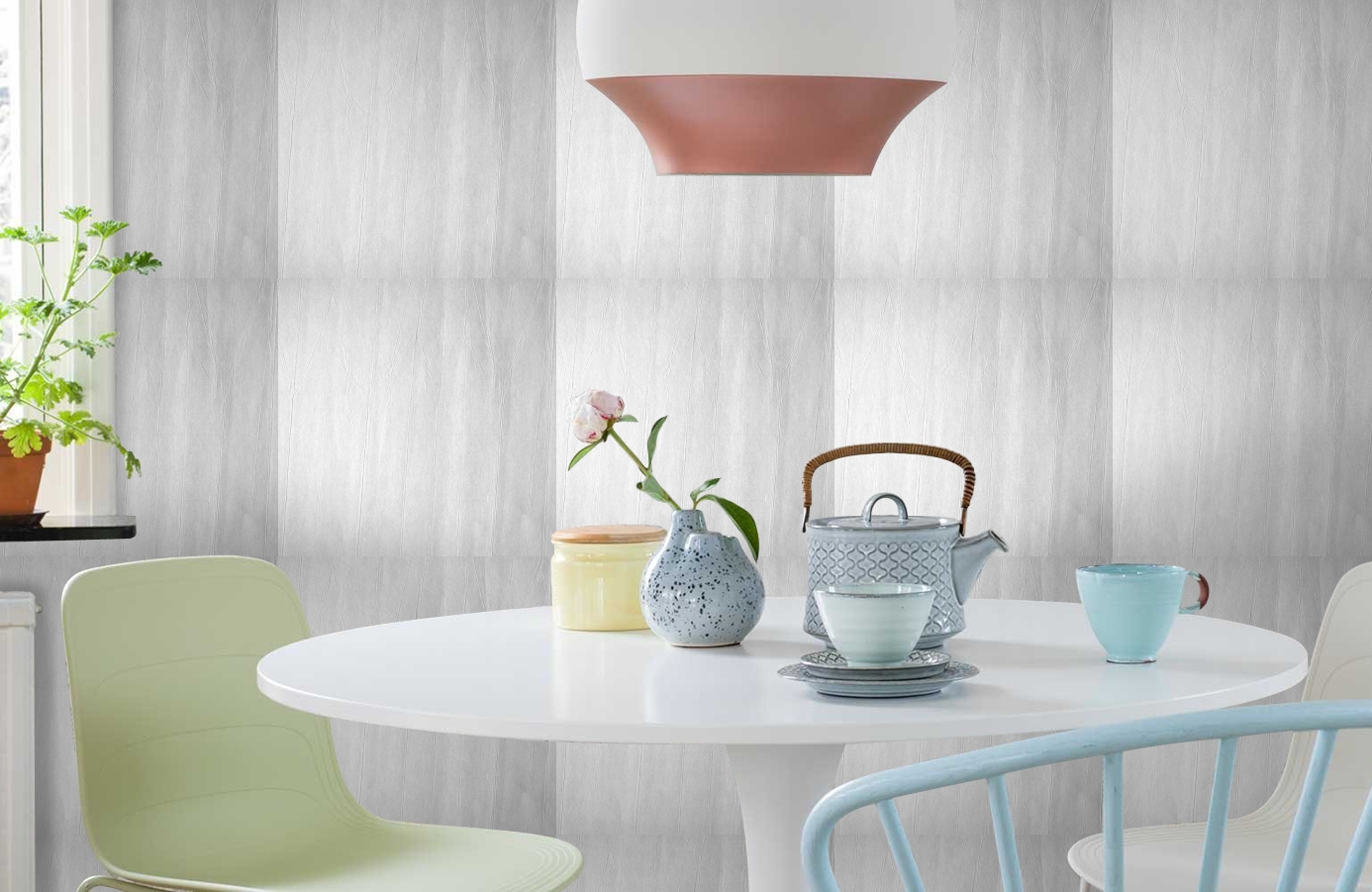 Обои 1886 фото в интерьере кухни