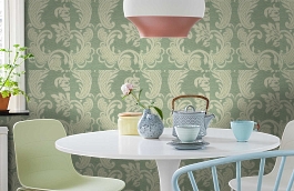 Обои 313037 фото в интерьере кухни превью