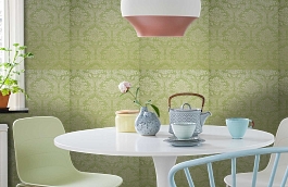 Обои 610041 фото в интерьере кухни превью