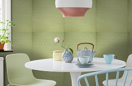 Обои 610042 фото в интерьере кухни превью