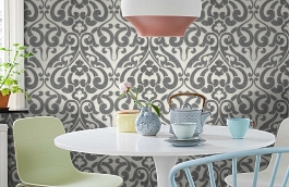 Обои 71046 фото в интерьере кухни превью